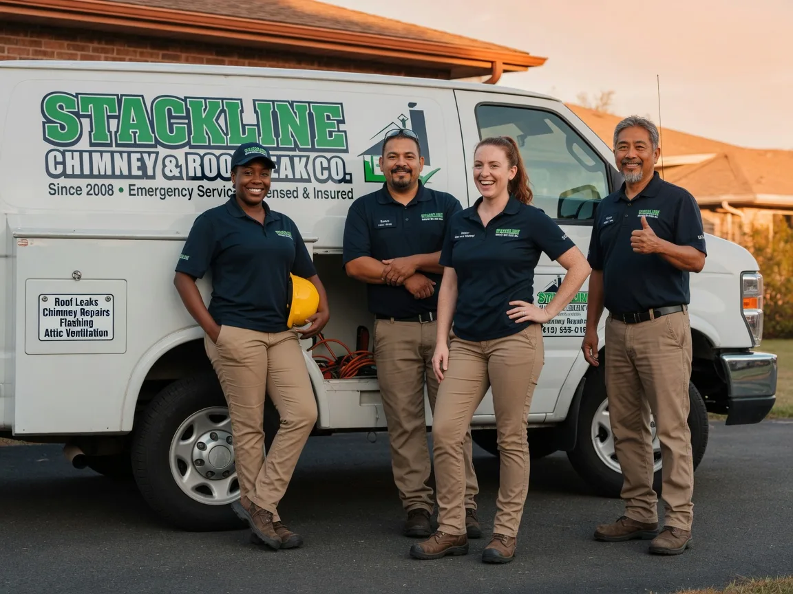 Chimney flashing repair company in Colome, SD